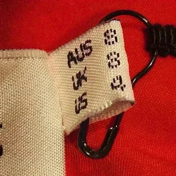 NEW NWT Fame And Partners Cherry Red Leo Halter Open Back Maxi Dress Size 4 US - Picture 10 of 13